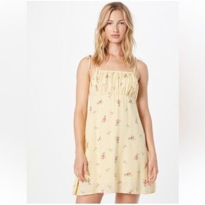 NWT Hollister Yellow Mini Dress